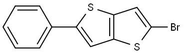 2-bromo-5-phenylthieno[3,2-b]thiophene Structure