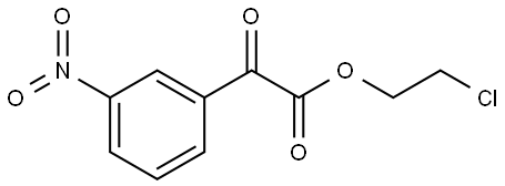 2-Methylbutyl α-oxobenzeneacetate Structure