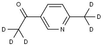 1-(6-(methyl-d3)pyridin-3-yl)ethan-1-one-2,2,2-d3|