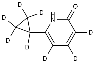 6-(cyclopropyl-d5)pyridin-3,4,5-d3-2-ol|