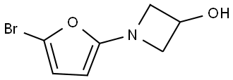 1-(5-bromofuran-2-yl)azetidin-3-ol|