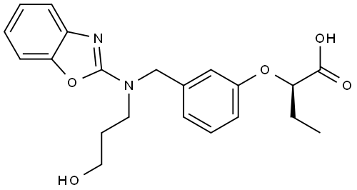 Pemafibrate?Impurity?11 Struktur
