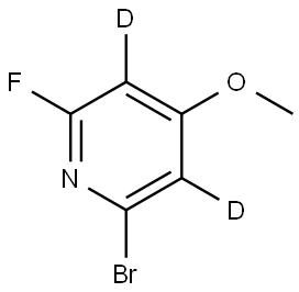2-bromo-6-fluoro-4-methoxypyridine-3,5-d2|