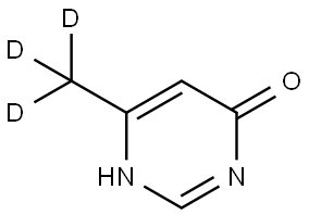 6-(methyl-d3)pyrimidin-4(1H)-one|