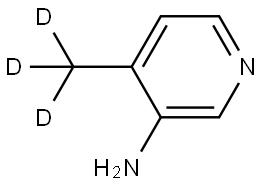4-(methyl-d3)pyridin-3-amine Structure