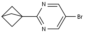 2-(bicyclo[1.1.1]pentan-1-yl)-5-bromopyrimidine|