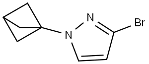 1-(bicyclo[1.1.1]pentan-1-yl)-3-bromo-1H-pyrazole|