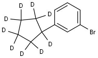 1-bromo-3-(cyclopentyl-d9)benzene|