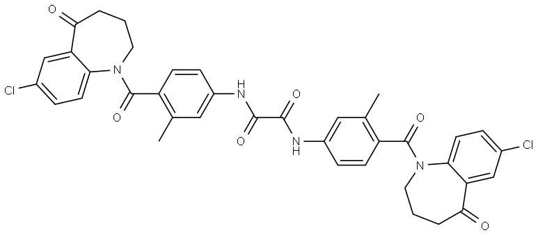 Tolvaptan Impurity 62 Struktur