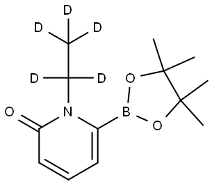 1-(ethyl-d5)-6-(4,4,5,5-tetramethyl-1,3,2-dioxaborolan-2-yl)pyridin-2(1H)-one|
