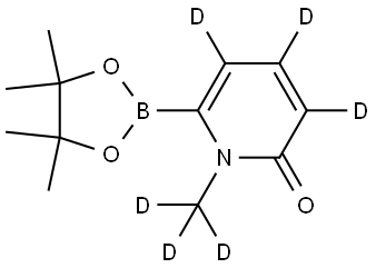 1-(methyl-d3)-6-(4,4,5,5-tetramethyl-1,3,2-dioxaborolan-2-yl)pyridin-2(1H)-one-3,4,5-d3|