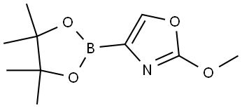 2-methoxy-4-(4,4,5,5-tetramethyl-1,3,2-dioxaborolan-2-yl)oxazole Structure