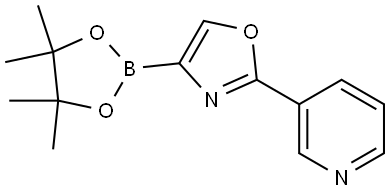 2-(pyridin-3-yl)-4-(4,4,5,5-tetramethyl-1,3,2-dioxaborolan-2-yl)oxazole|
