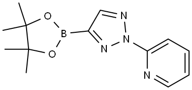 2-(4-(4,4,5,5-tetramethyl-1,3,2-dioxaborolan-2-yl)-2H-1,2,3-triazol-2-yl)pyridine|