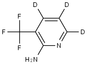 3-(trifluoromethyl)pyridin-4,5,6-d3-2-amine|