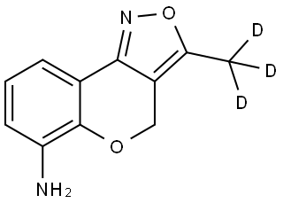 3-(methyl-d3)-4H-chromeno[4,3-c]isoxazol-6-amine|