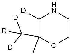 2-methyl-2-(methyl-d3)morpholine-3-d|