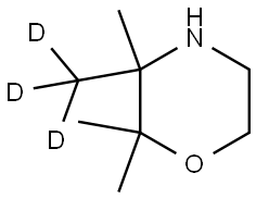 2,2,3-trimethyl-3-(methyl-d3)morpholine|