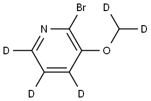 2-bromo-3-(methoxy-d2)pyridine-4,5,6-d3|