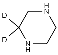 piperazine-2,2-d2 Struktur
