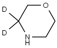 morpholine-3,3-d2 Struktur