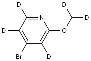 4-bromo-2-(methoxy-d2)pyridine-3,5,6-d3|