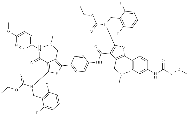 Relugolix Impurity 126 Struktur