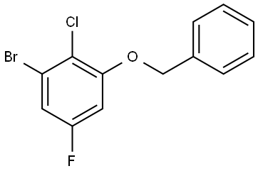 1-(Benzyloxy)-3-bromo-2-chloro-5-fluorobenzene|1-(苄氧基)-3-溴-2-氯-5-氟苯