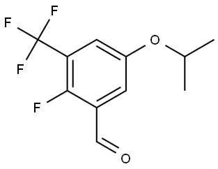 2-fluoro-5-isopropoxy-3-(trifluoromethyl)benzaldehyde|2-氟-5-异丙氧基-3-(三氟甲基)苯甲醛