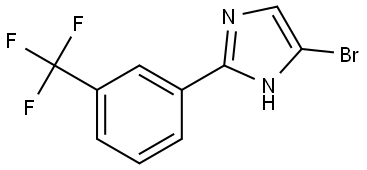 4-bromo-2-(3-(trifluoromethyl)phenyl)-1H-imidazole|