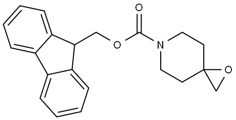 6-Fmoc-1-oxa-6-azaspiro[2.5]octane Struktur