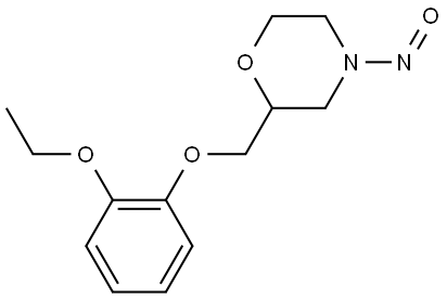 Viloxazine Impurity 54 (N-nitroso Viloxazine) Struktur