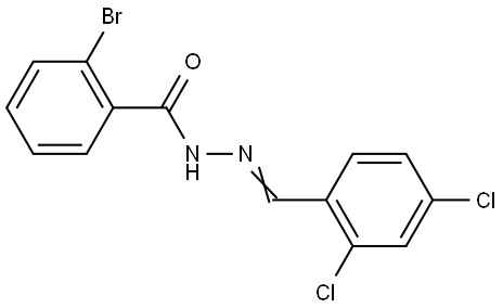 2-BROMO-N'-(2,4-DICHLOROBENZYLIDENE)BENZOHYDRAZIDE|