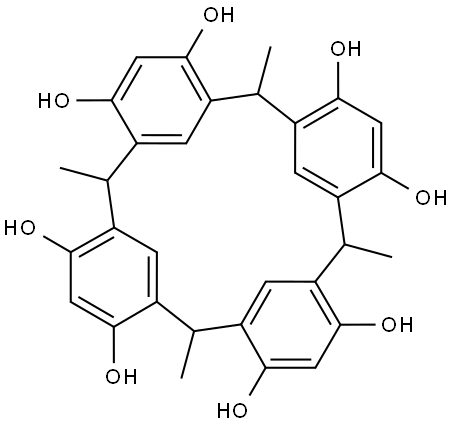 Pentacyclo[19.3.1.13,7.19,13.115,19]octacosa-1(25),3,5,7(28),9,11,13(27),15,17,19(26),21,23-dodecaene-4,6,10,12,16,18,22,24-octol, 2,8,14,20-tetramethyl-, stereoisomer
