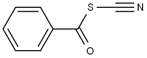 Benzenecarbothioic acid, anhydrosulfide with thiocyanic acid