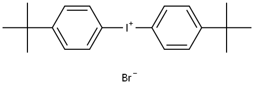 bis(4-(tert-butyl)phenyl)iodonium bromide Struktur