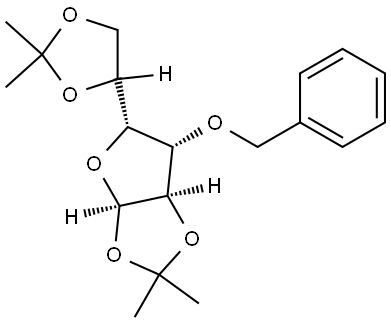 α-D-xylo-Hexofuranose, 1,2:5,6-bis-O-(1-methylethylidene)-3-O-(phenylmethyl)-, (5ξ)-