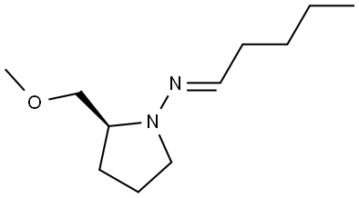 1-Pyrrolidinamine, 2-(methoxymethyl)-N-pentylidene-, [N(E),2S]-