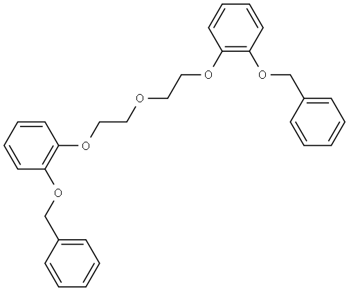 Benzene, 1,1'-[oxybis(2,1-ethanediyloxy)]bis[2-(phenylmethoxy)- (9CI)