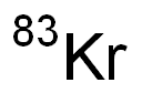 Krypton-<sup>83</sup>Kr Struktur