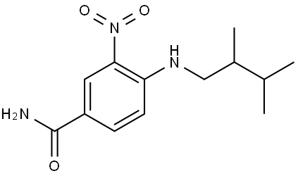 Benzamide, 4-[(2,3-dimethylbutyl)amino]-3-nitro-|