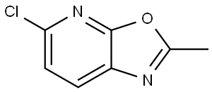 5-Chloro-2-methyl-oxazolo[5,4-b]pyridine Struktur