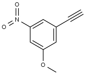 1-Ethynyl-3-methoxy-5-nitrobenzene Struktur