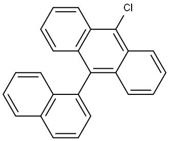 9-Chloro-10-(naphthalen-1-yl)anthracene|9-氯-10-(萘-1-基)蒽