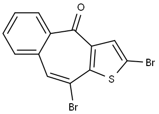 酮替芬杂质7, 244278-23-7, 结构式