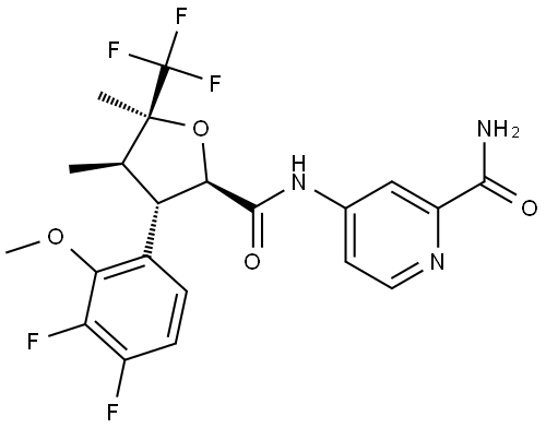 苏泽曲林杂质08 结构式