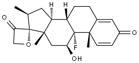 Betamethasone Impurity 8 Struktur