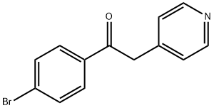 1-(4-BROMO-PHENYL)-2-PYRIDIN-4-YL-ETHANONE Structure