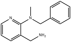 N-[3-(Aminomethyl)-2-pyridinyl]-N-benzyl-N-methylamine Struktur