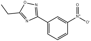 5-ETHYL-3-(3-NITROPHENYL)-1,2,4-OXADIAZOLE, 10364-69-9, 结构式